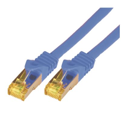 M-Cab 30m Cat7 Netzwerkkabel Blau S/FTP (S-STP)