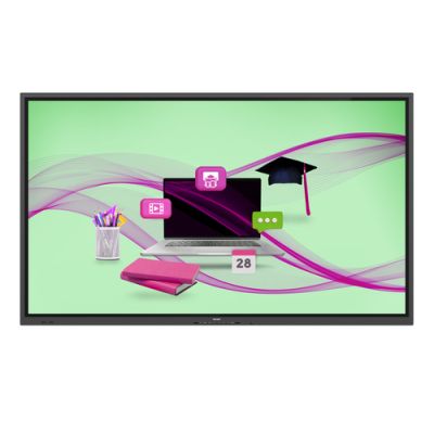Philips 65BDL4052E/02 Signage-Display Digital Signage Flachbildschirm 165,1 cm (65") LCD WLAN 360 cd/m² 4K Ultra HD Schwarz Touchscreen Eingebauter Prozessor Android 11 18/7