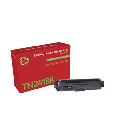 Everyday ™ Schwarz wiederaufbereiteter Toner von Xerox, kompatibel mit Brother TN241BK, Standardkapazität