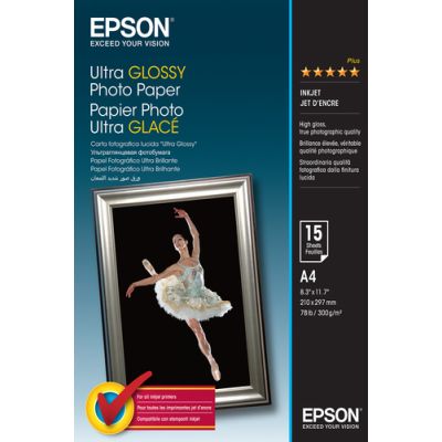 Epson Ultra Glossy Photo Paper - A4 - 15 Blätter