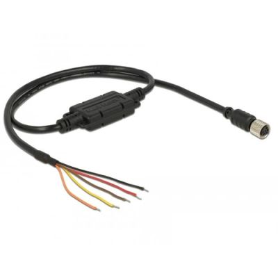 Navilock 62938 Serien-Kabel Schwarz 1,2 m M8