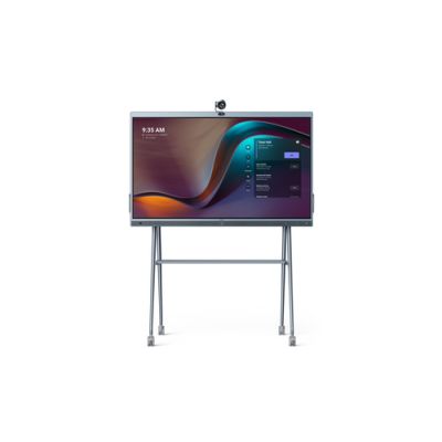 Yealink MeetingBoard Interaktiver Flachbildschirm 165,1 cm (65") LED WLAN 4K Ultra HD Schwarz Touchscreen Eingebauter Prozessor Android 10