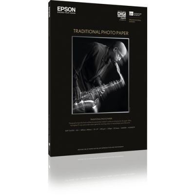 Epson Traditional Photo Paper, DIN A2, 330 g/m², 25 Blatt