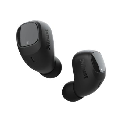 Trust Nika Compact Kopfhörer True Wireless Stereo (TWS) im Ohr Anrufe/Musik Bluetooth Schwarz