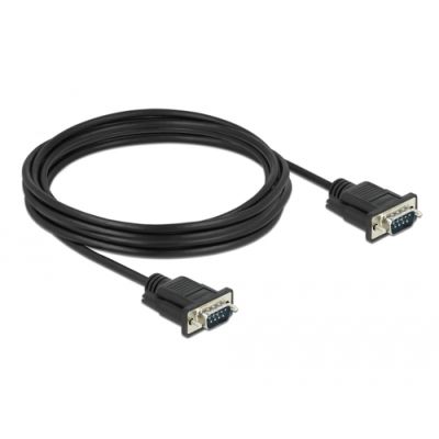 DeLOCK 86618 Serien-Kabel Schwarz 4 m RS-232