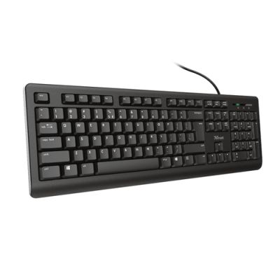 Trust TK-150 Tastatur USB QWERTY Italienisch Schwarz