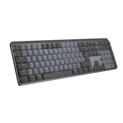 Logitech MX Mechanical Tastatur RF Wireless + Bluetooth QWERTY US International Graphit, Grau