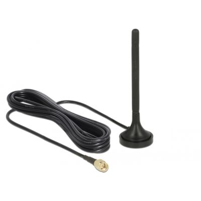 DeLOCK 89618 Netzwerk-Antenne Omnidirektionale Antenne SMA 2 dBi