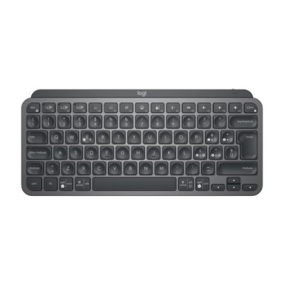 Logitech MX Keys Mini Tastatur RF Wireless + Bluetooth QWERTY Italienisch Graphit