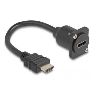 DeLOCK 87966 HDMI-Kabel 20 m HDMI Typ A (Standard) Schwarz