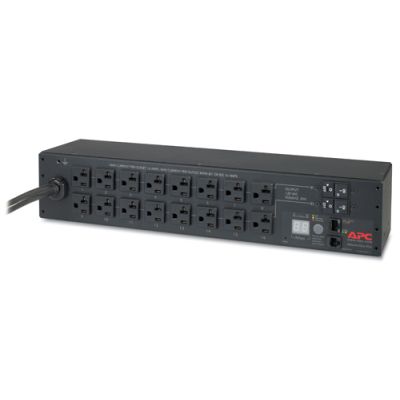 APC Rack PDU, Metered, 2U, 30A, 120V, (16) 5-20 Stromverteilereinheit (PDU)