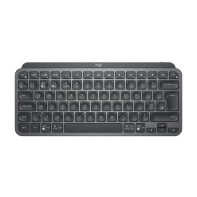 Logitech MX Keys Mini Tastatur RF Wireless + Bluetooth QWERTY Englisch Graphit