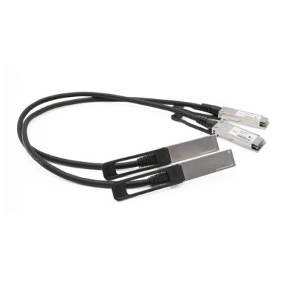 Cisco Meraki MA-CBL-100G-50CM Glasfaserkabel 0,5 m QSFP Schwarz