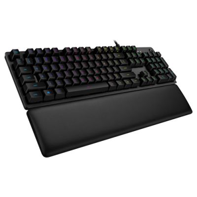 Logitech G G513 CARBON LIGHTSYNC RGB Mechanical Gaming Keyboard with GX Red switches Tastatur USB Russisch Karbon