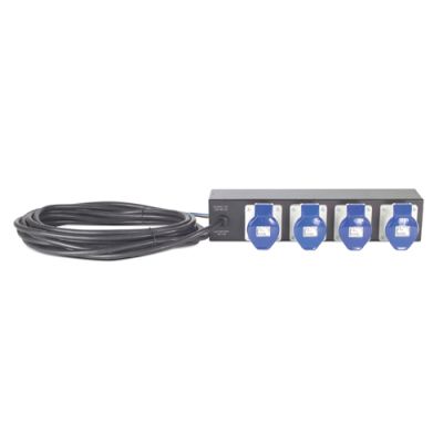 APC Rack PDU Extender, Basic, 2U, 32A, 230V, (4) IEC 309-32 Stromverteilereinheit (PDU) 4 AC-Ausgänge Schwarz