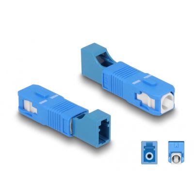 DeLOCK 87941 LWL-Steckverbinder LC/SC 1 Stück(e) Blau