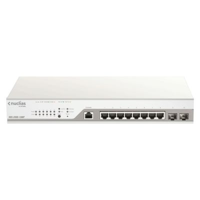 D-Link DBS-2000-10MP/E Netzwerk-Switch Managed L2 Gigabit Ethernet (10/100/1000) Power over Ethernet (PoE) Grau
