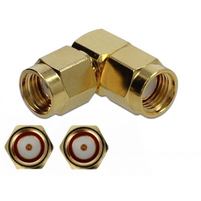 DeLOCK 89949 Drahtverbinder RP-SMA, RP-SMA Gold