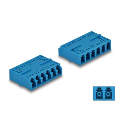 DeLOCK 87926 LWL-Steckverbinder LC/LC 1 Stück(e) Blau