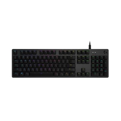 Logitech G G512 CARBON LIGHTSYNC RGB Mechanical Gaming Keyboard with GX Red switches Tastatur USB AZERTY Französisch Karbon