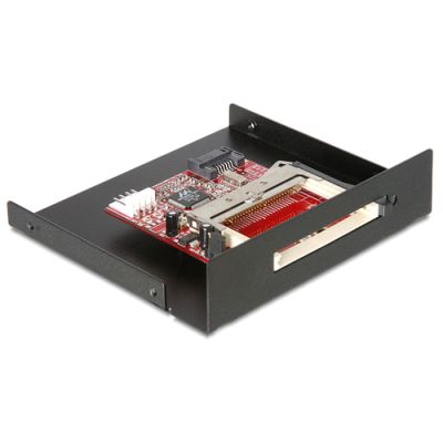 DeLOCK SATA Card Reader Kartenleser Schwarz