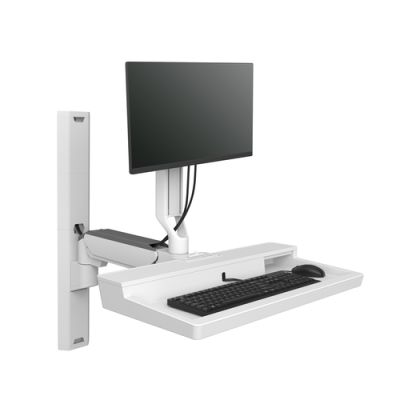 Ergotron 45-618-251 All-in-One PC/Workstation Halterungen/ Ständer 10,7 kg Weiß 68,6 cm (27")