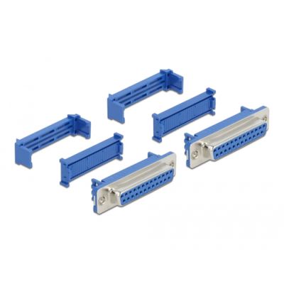 DeLOCK 66597 Drahtverbinder D-Sub 25 Blau