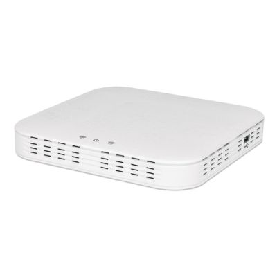 Intellinet Managebarer Wireless AC1300 Dual-Band Gigabit PoE Indoor Access Point und Router, Wireless AC (5 GHz) bis zu 867 Mbit/s + Wireless N (2,4 GHz) bis zu 450 Mbit/s, WDS, Wireless Client Isolation, zur Wand-, Tisch- oder Deckenmontage