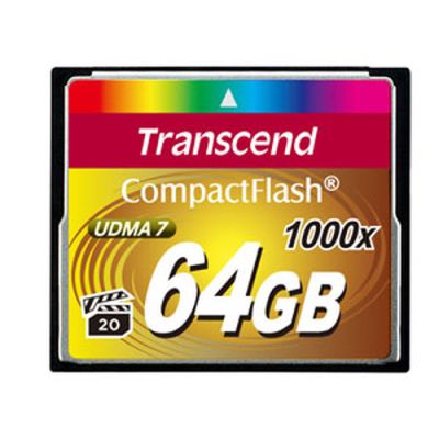 Transcend CompactFlash Card 1000x 64GB Kompaktflash MLC