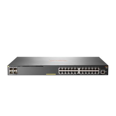 HPE Aruba 2930F 24G PoE+ 4SFP+ Managed L3 Gigabit Ethernet (10/100/1000) Power over Ethernet (PoE) 1U