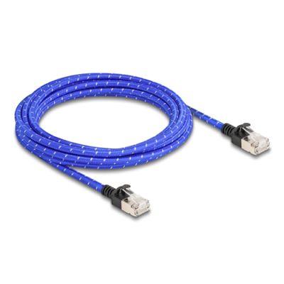 DeLOCK 80379 Netzwerkkabel Blau 3 m Cat6a U/FTP (STP)