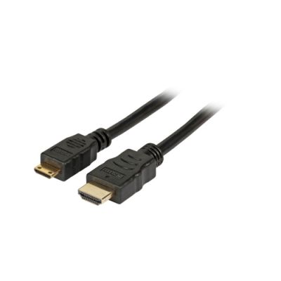 EFB Elektronik HDMI - Mini Hdmi HDMI-Kabel 1 m HDMI Type C (Mini) HDMI Typ A (Standard) Schwarz