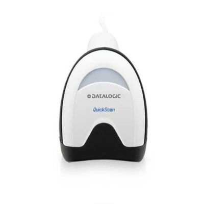 Datalogic QuickScan QD2590 Tragbares Barcodelesegerät 1D/2D Laser Weiß