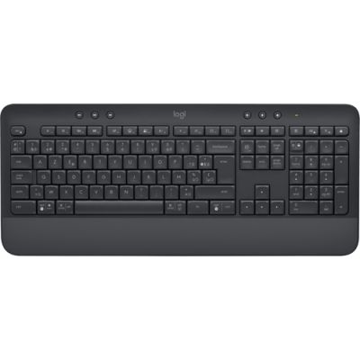 Logitech Signature K650 Tastatur Bluetooth AZERTY Holländisch Graphit