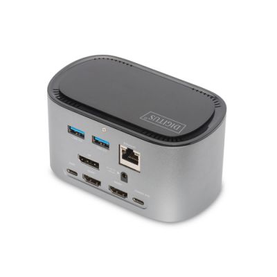 Digitus 11-Port USB-C™ Docking Station mit SSD-Gehäuse (M.2)