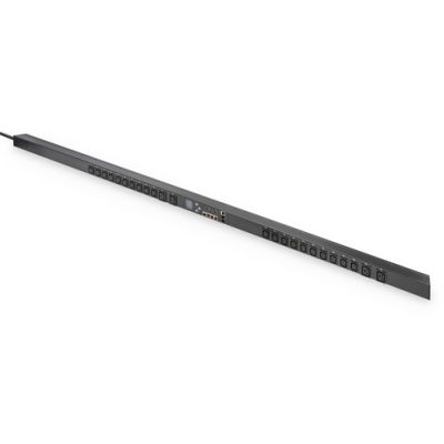 Digitus Smart PDU, Input Monitored, Eingang 1x16A, Ausgänge 20 x C13, 4 x C19
