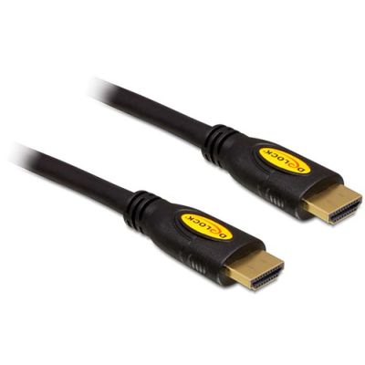 DeLOCK 83737 HDMI-Kabel 0,5 m HDMI Typ A (Standard) Schwarz