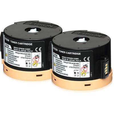 Epson Tonerkassetten-Doppelpack Schwarz 2 x 2.5k