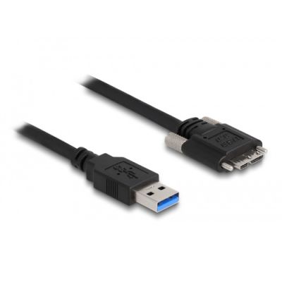 DeLOCK 87798 USB Kabel 0,5 m USB 3.2 Gen 1 (3.1 Gen 1) USB A Micro-USB B Schwarz