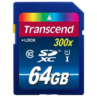 Transcend TS64GSDU1 Speicherkarte 64 GB SDXC NAND Klasse 10