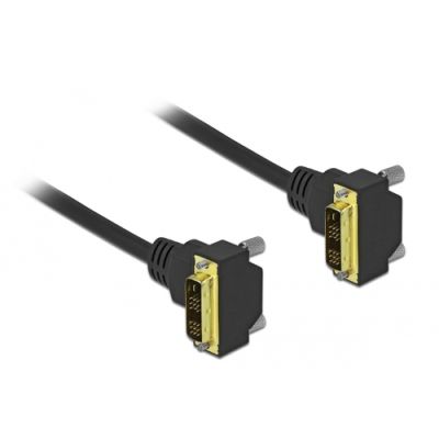 DeLOCK 85906 DVI-Kabel 2 m DVI-D Schwarz
