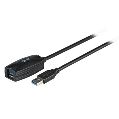 EFB Elektronik K5271SW.5 USB Kabel 5 m USB 3.2 Gen 1 (3.1 Gen 1) USB A Schwarz