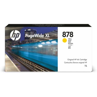 HP 878 Gelb PageWide XL Druckerpatrone (1 Liter)