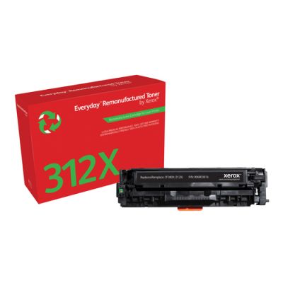 Everyday ™ Schwarz Toner von Xerox, kompatibel mit HP 312X (CF380X), High capacity