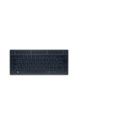 CHERRY KW 7100 MINI BT Tastatur Bluetooth QWERTZ Deutsch Blau