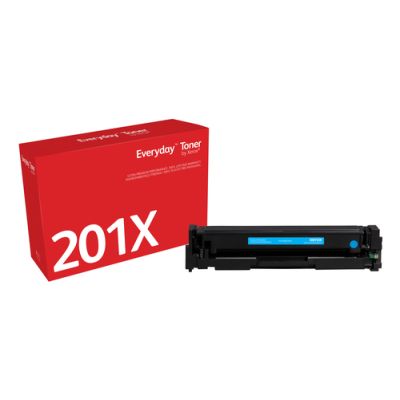 Everyday ™ Cyan Toner von Xerox, kompatibel mit HP 201X (CF401X/ CRG-045HC), High capacity