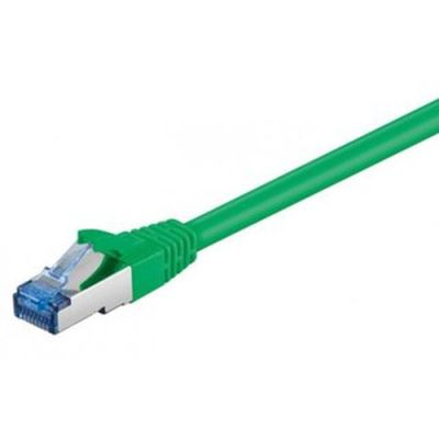 M-Cab 3529 Netzwerkkabel Grün 1 m Cat6a S/FTP (S-STP)
