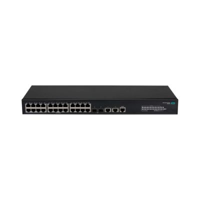 HPE FlexNetwork 5140 24G 2SFP+ 2XGT EI Managed L3 Gigabit Ethernet (10/100/1000) 1U
