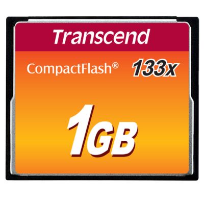 Transcend 1 GB CF 133x Kompaktflash MLC