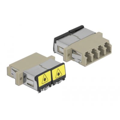 DeLOCK 86904 LWL-Steckverbinder LC/LC 1 Stück(e) Beige